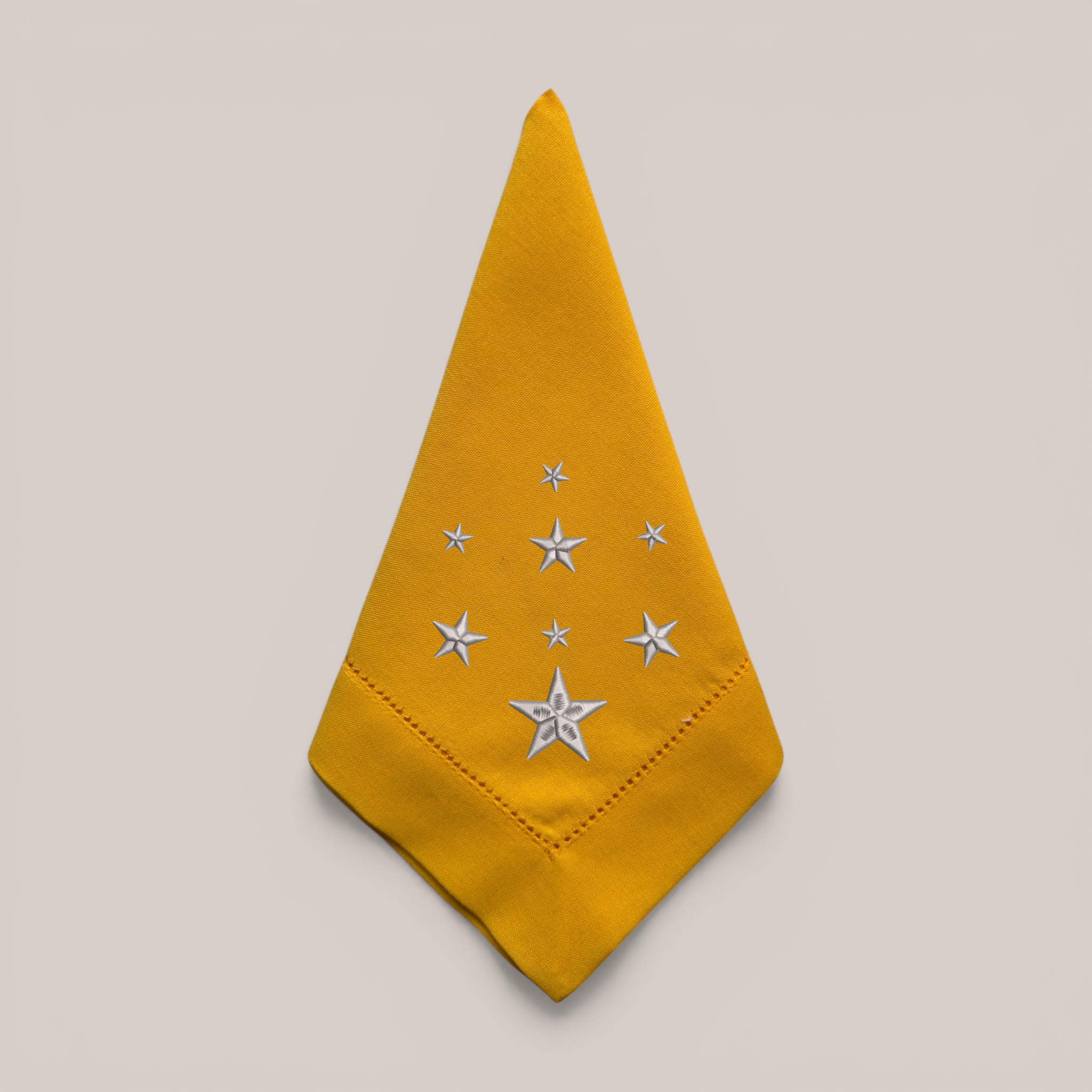 Guardanapo Bordado Estrelas
