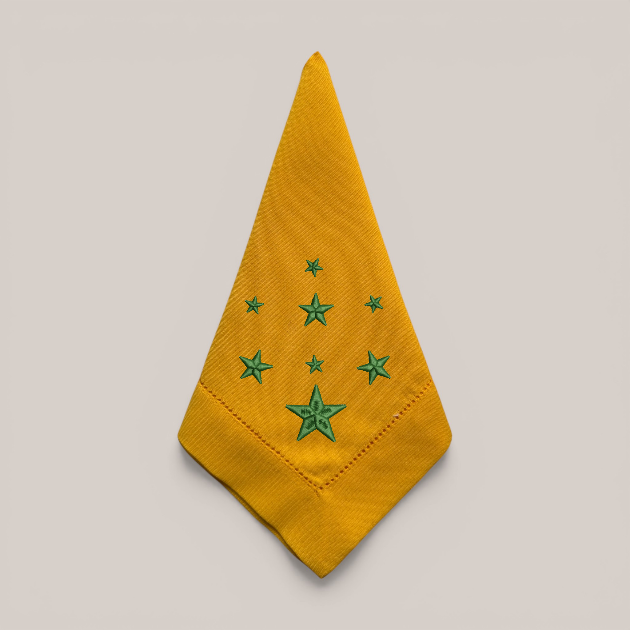 Guardanapo Bordado Estrelas Copa