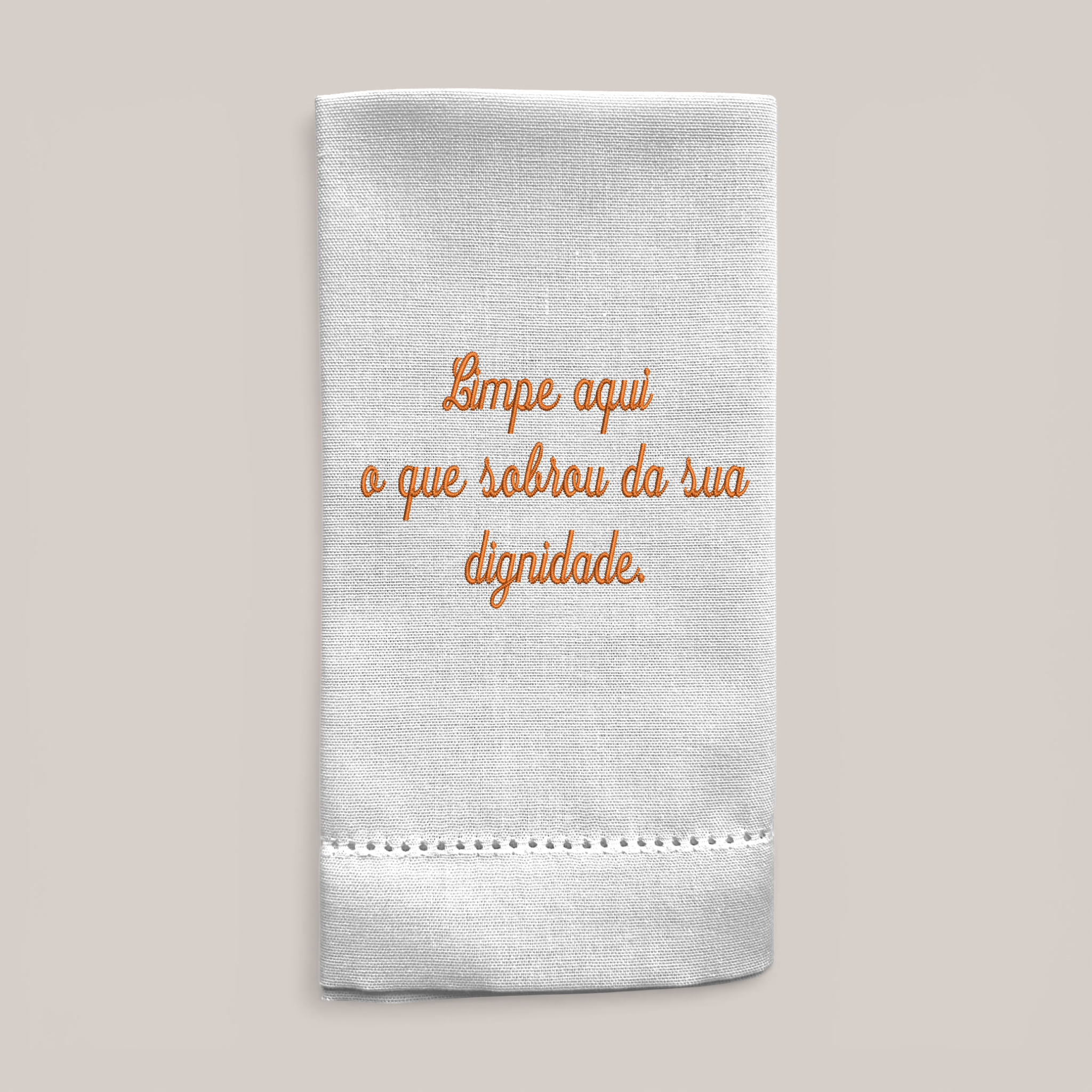 Guardanapo Bordado Dignidade