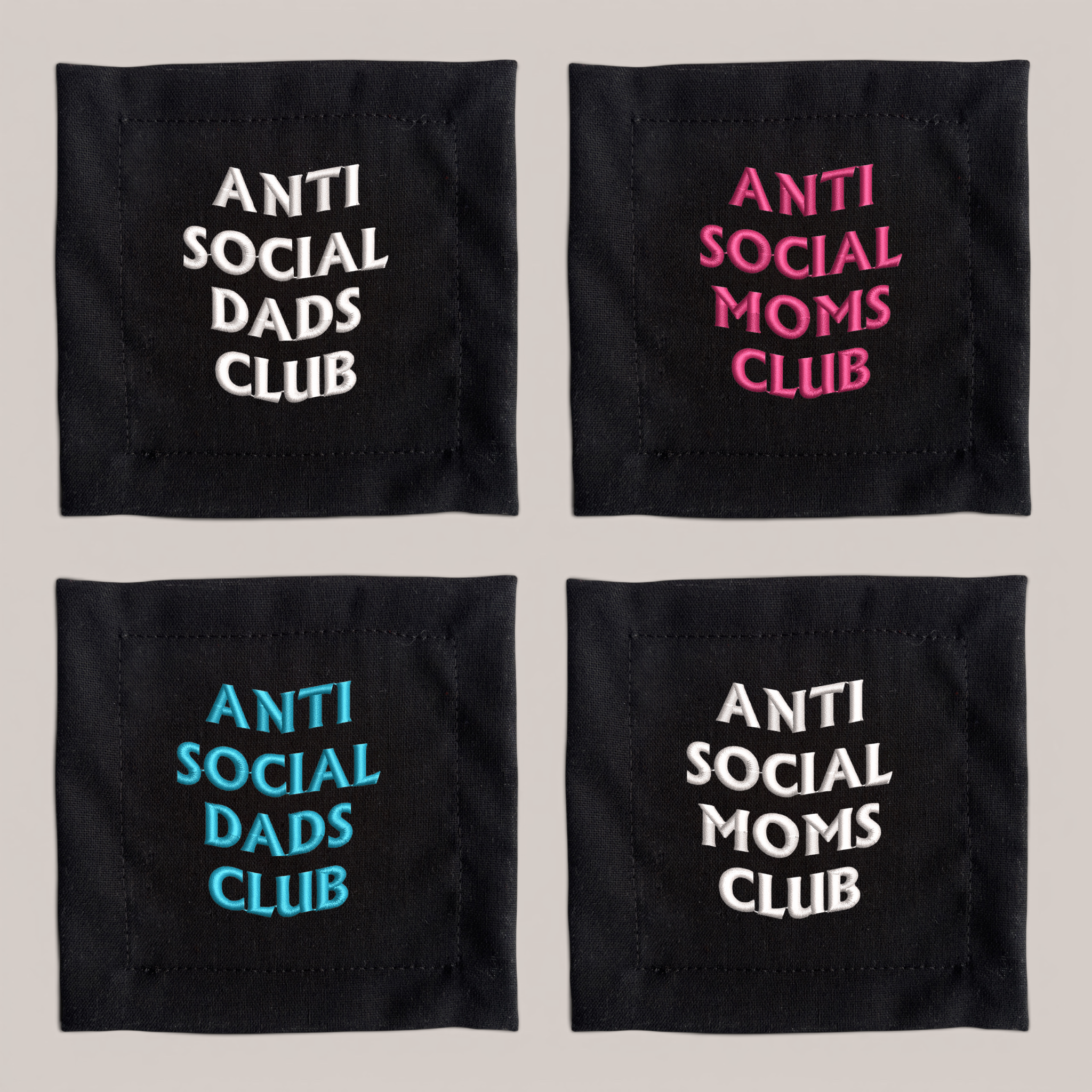 Guardanapo Coquetel Anti Social Club Parents