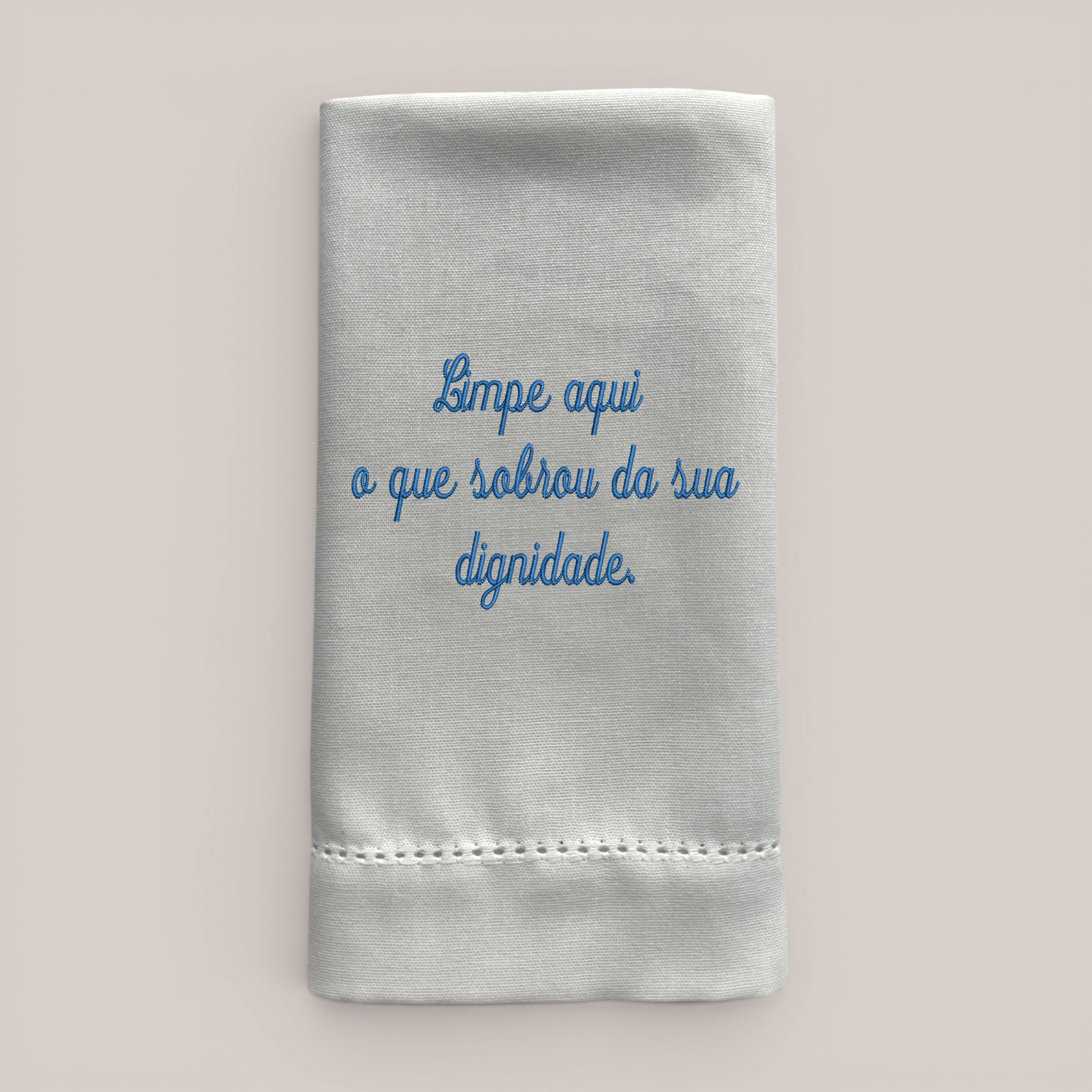 Guardanapo Bordado Dignidade
