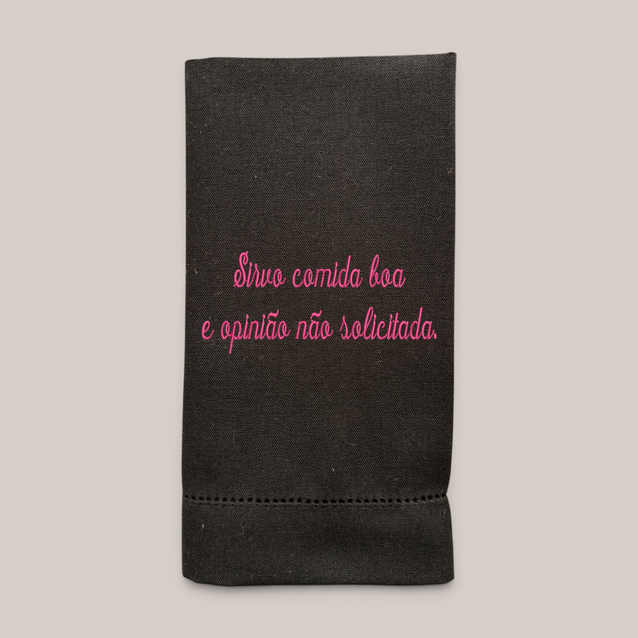 Guardanapo Bordado Sirvo
