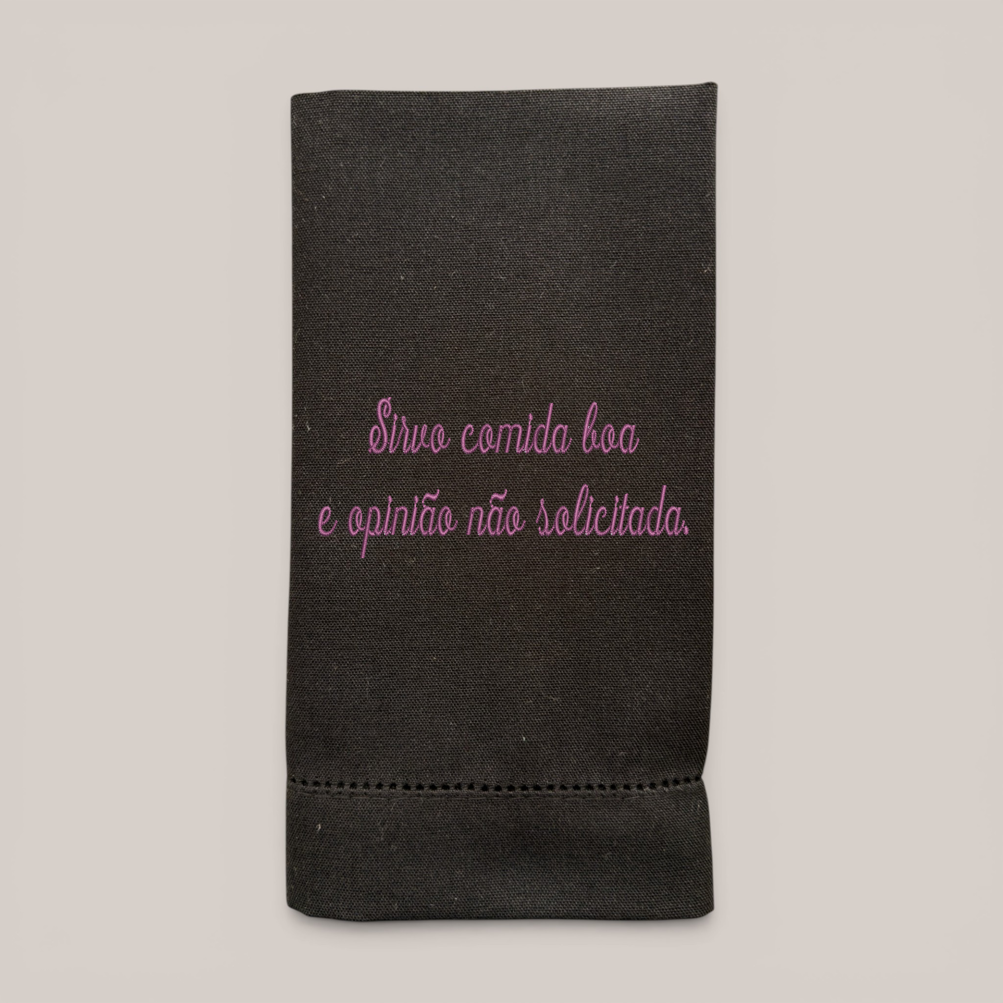 Guardanapo Bordado Sirvo