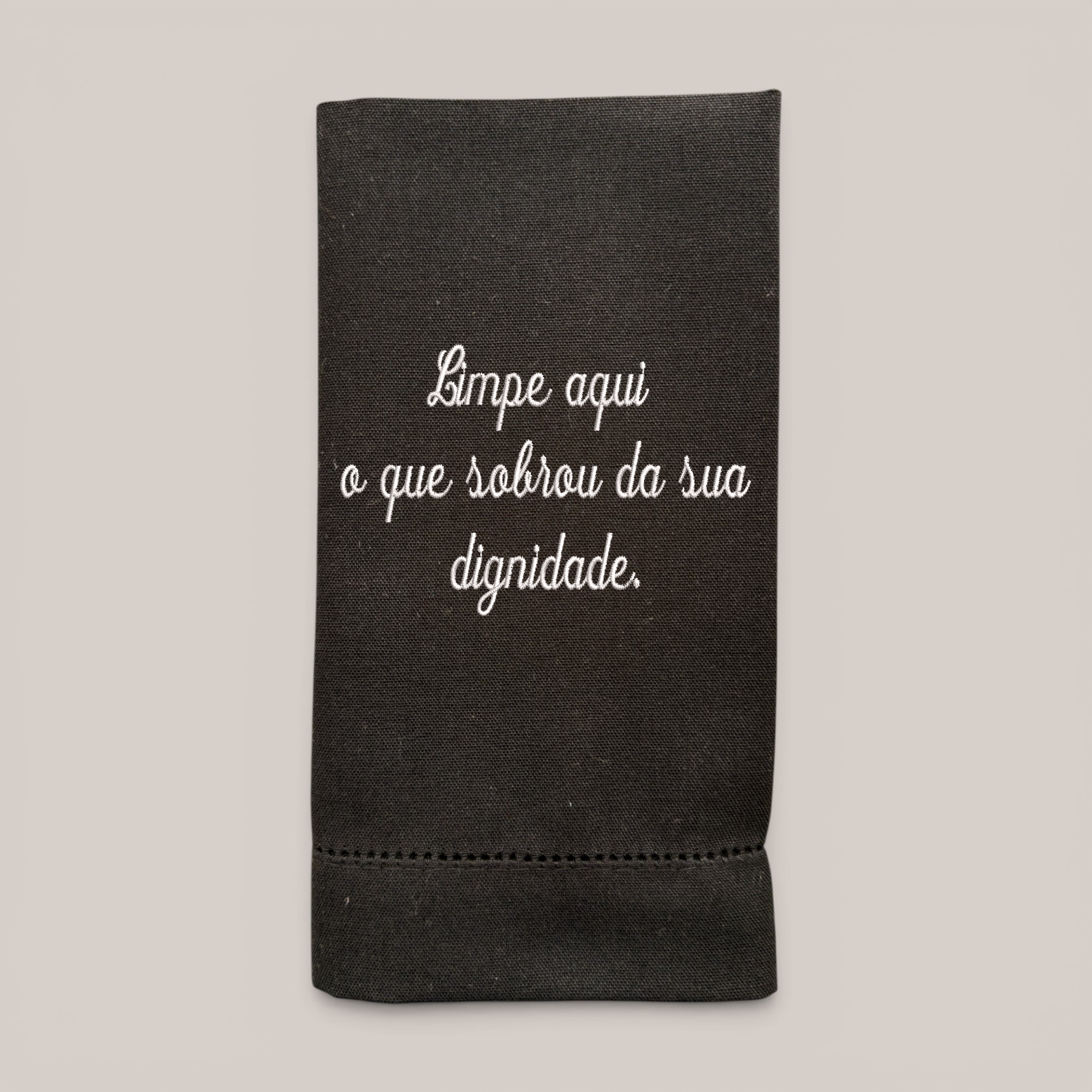 Guardanapo Bordado Dignidade