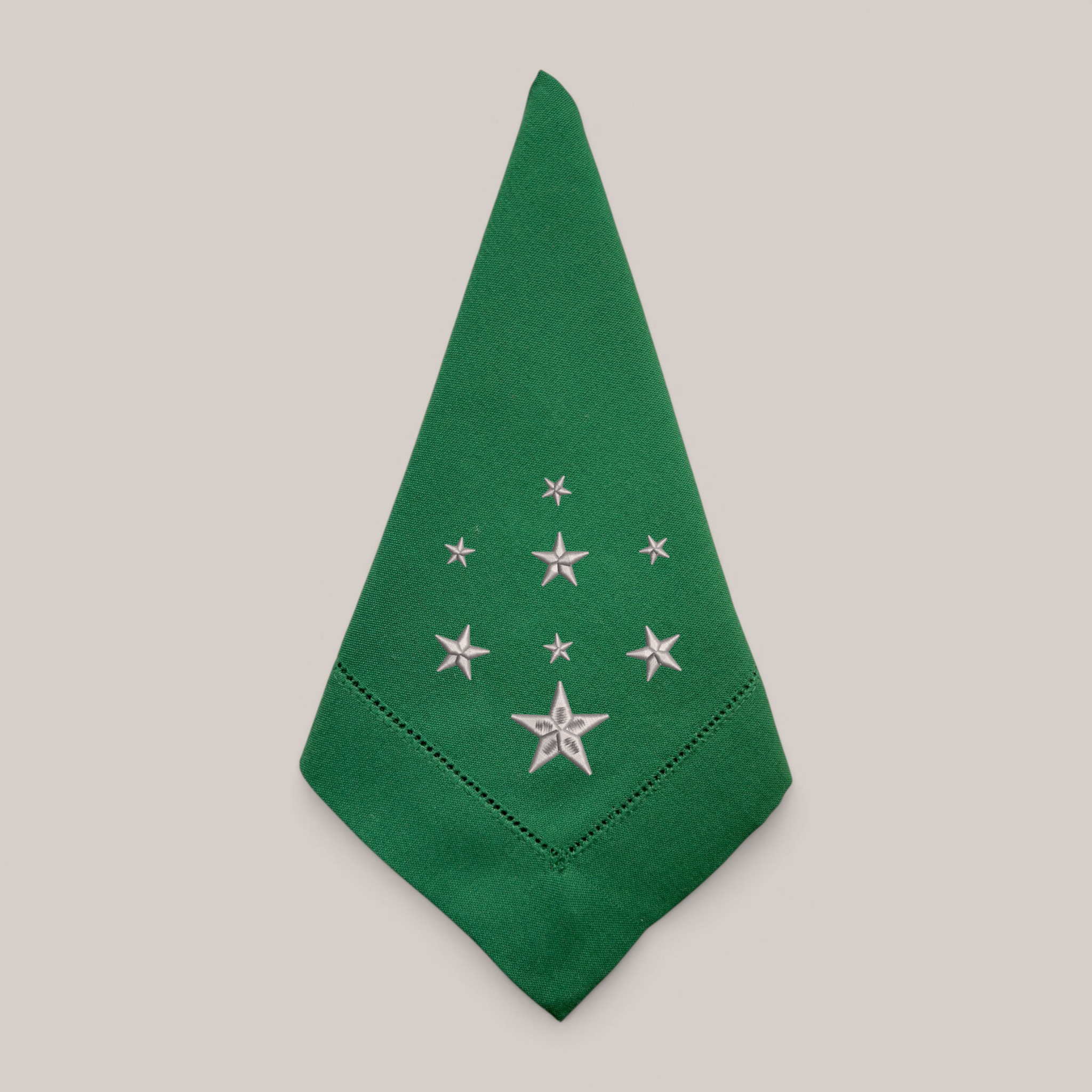 Guardanapo Bordado Estrelas