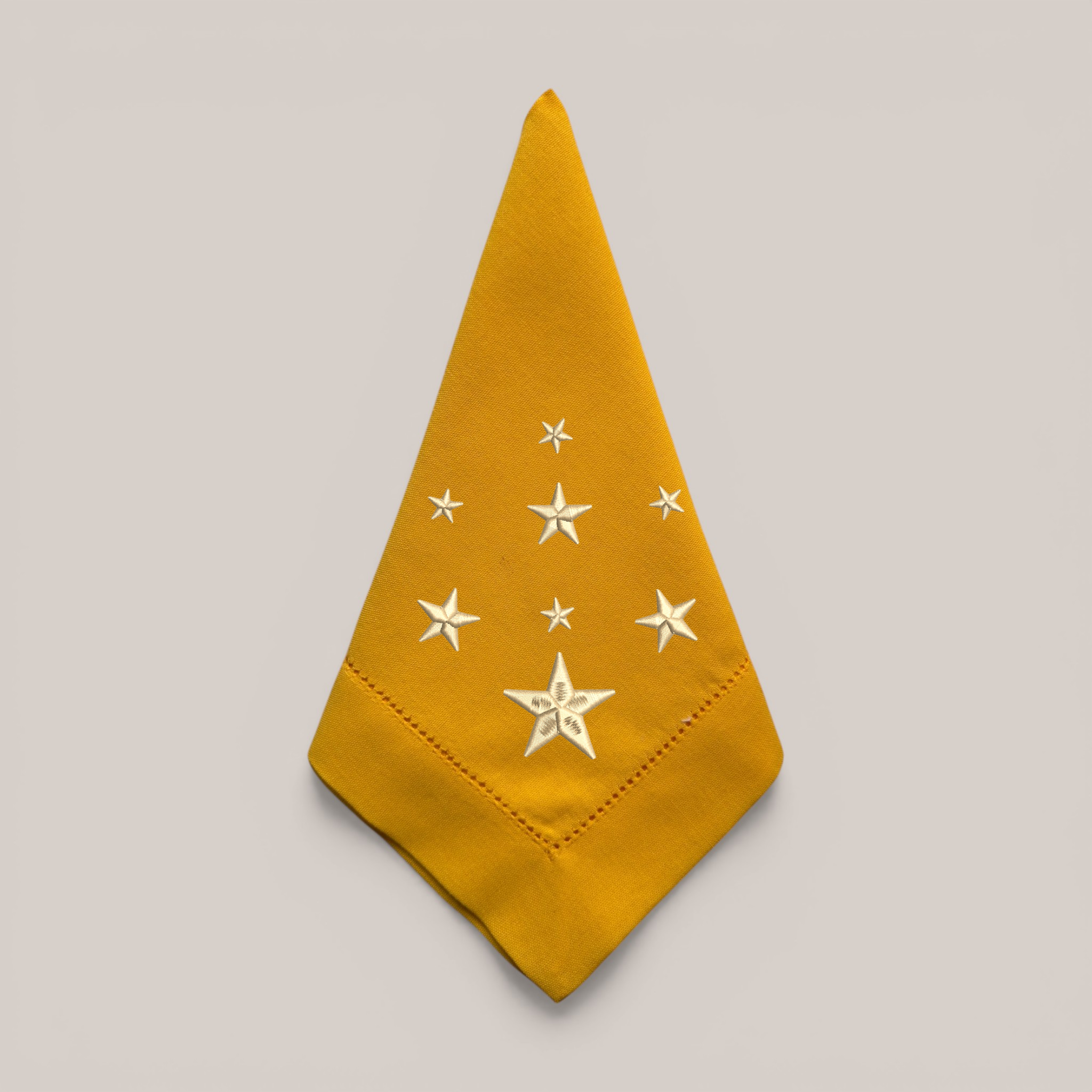 Guardanapo Bordado Estrelas