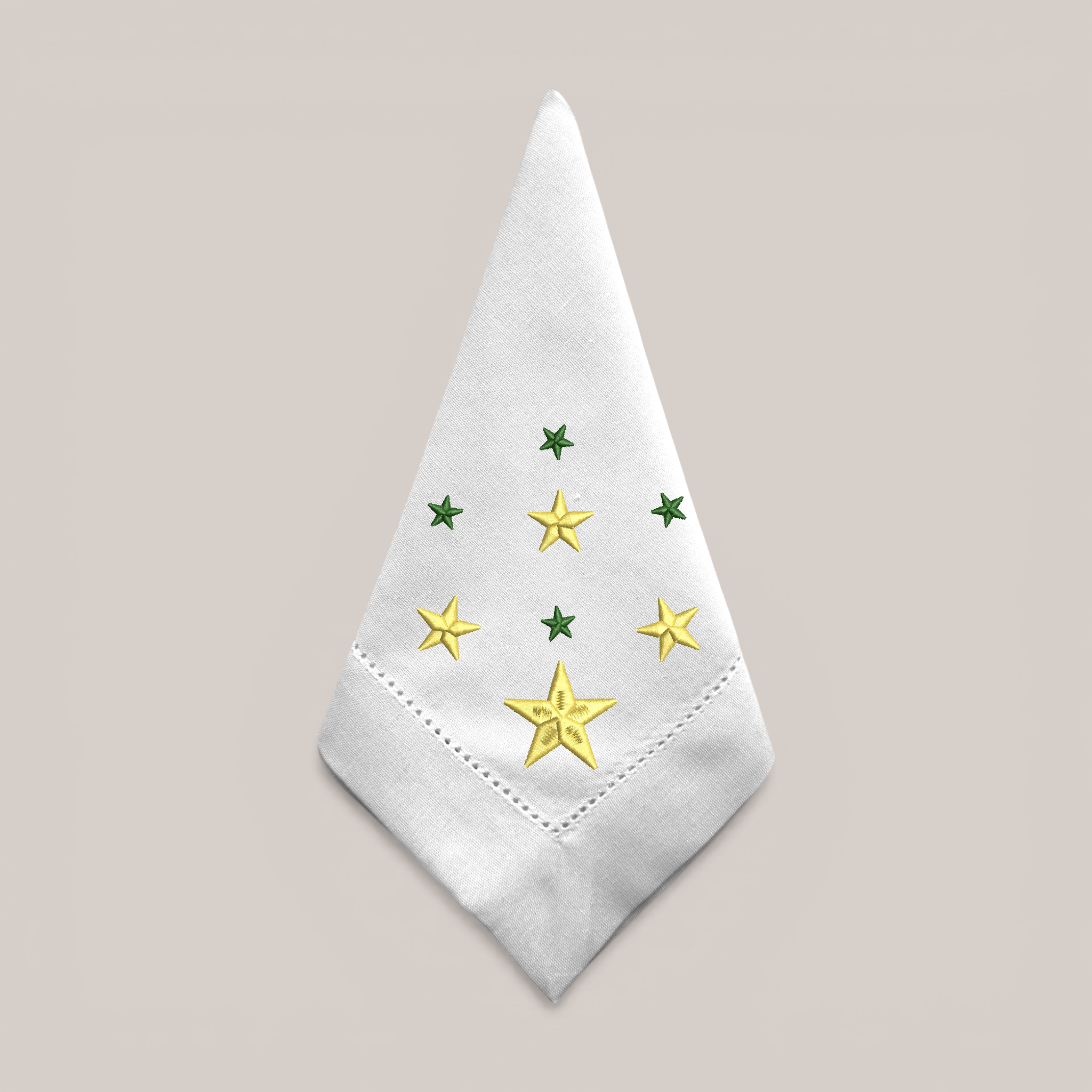 Guardanapo Bordado Estrelas Copa
