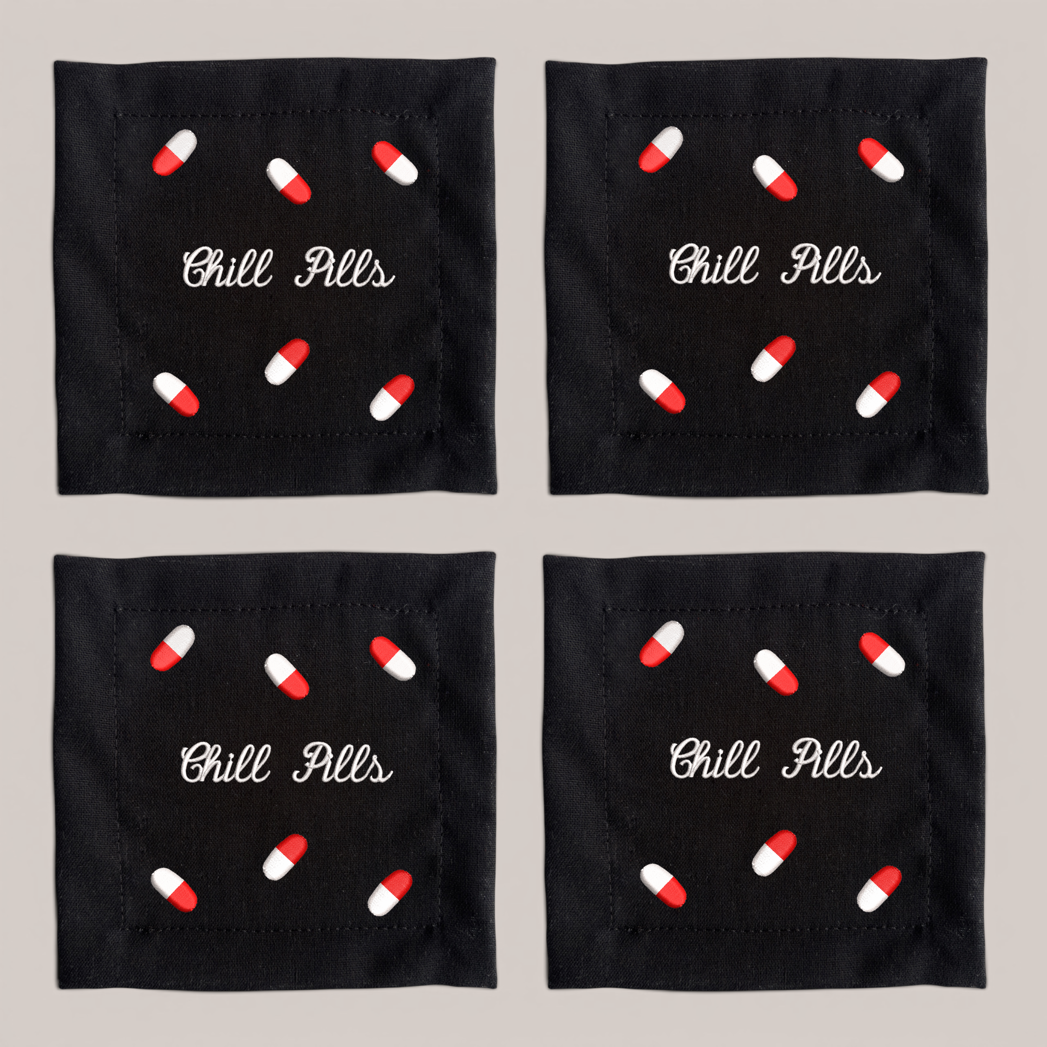 Guardanapo Coquetel Chill Pills