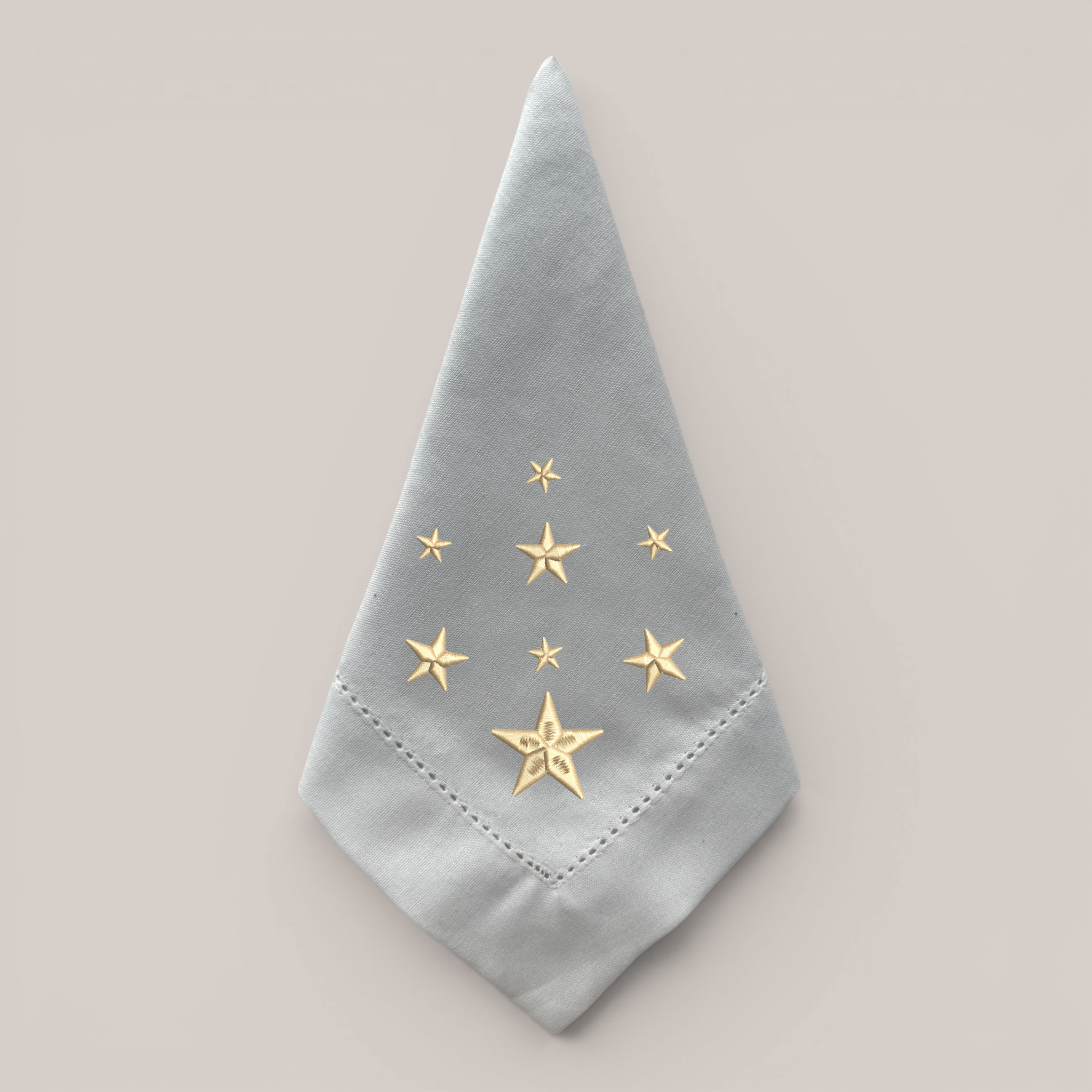 Guardanapo Bordado Estrelas