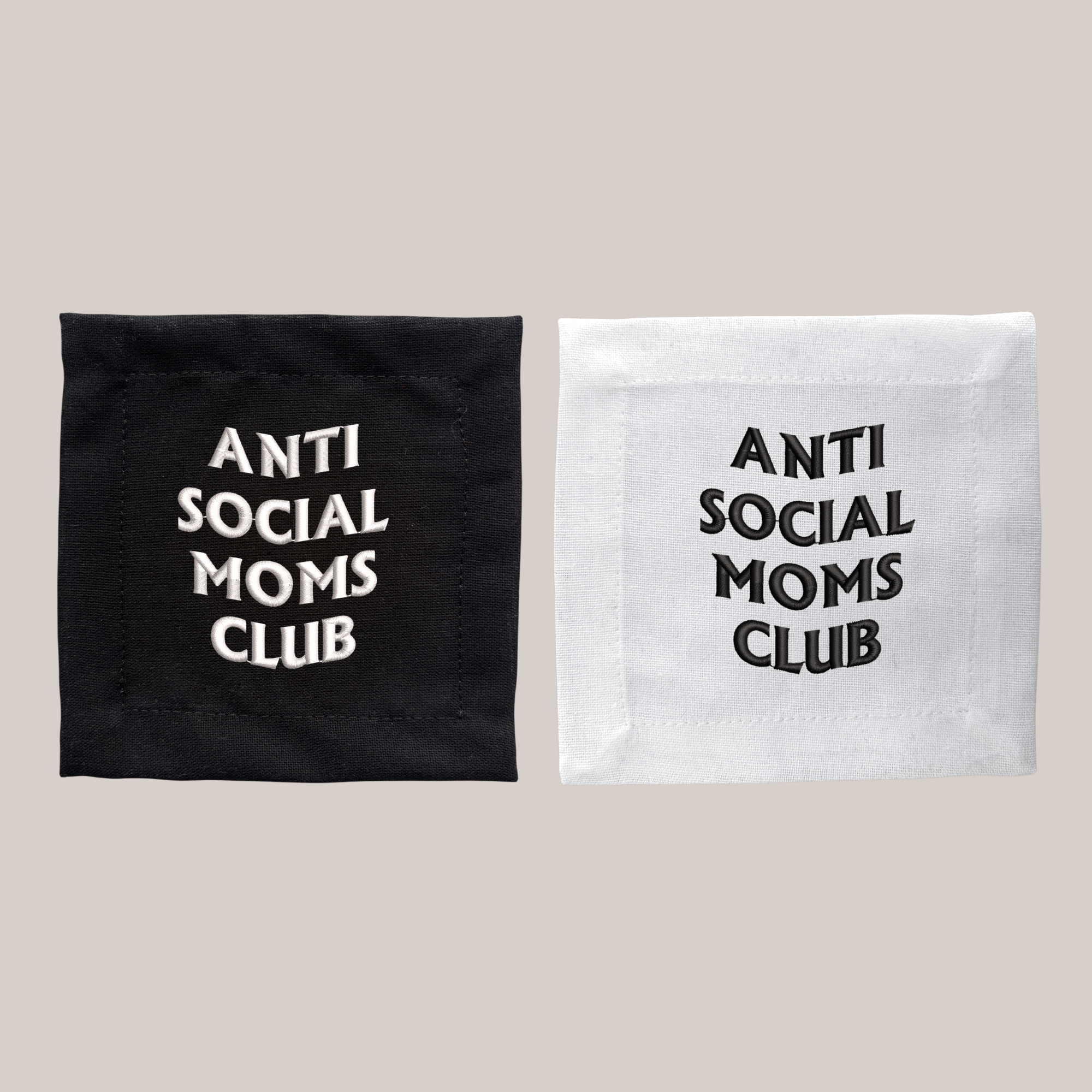 Guardanapo Coquetel Anti Social Moms Club