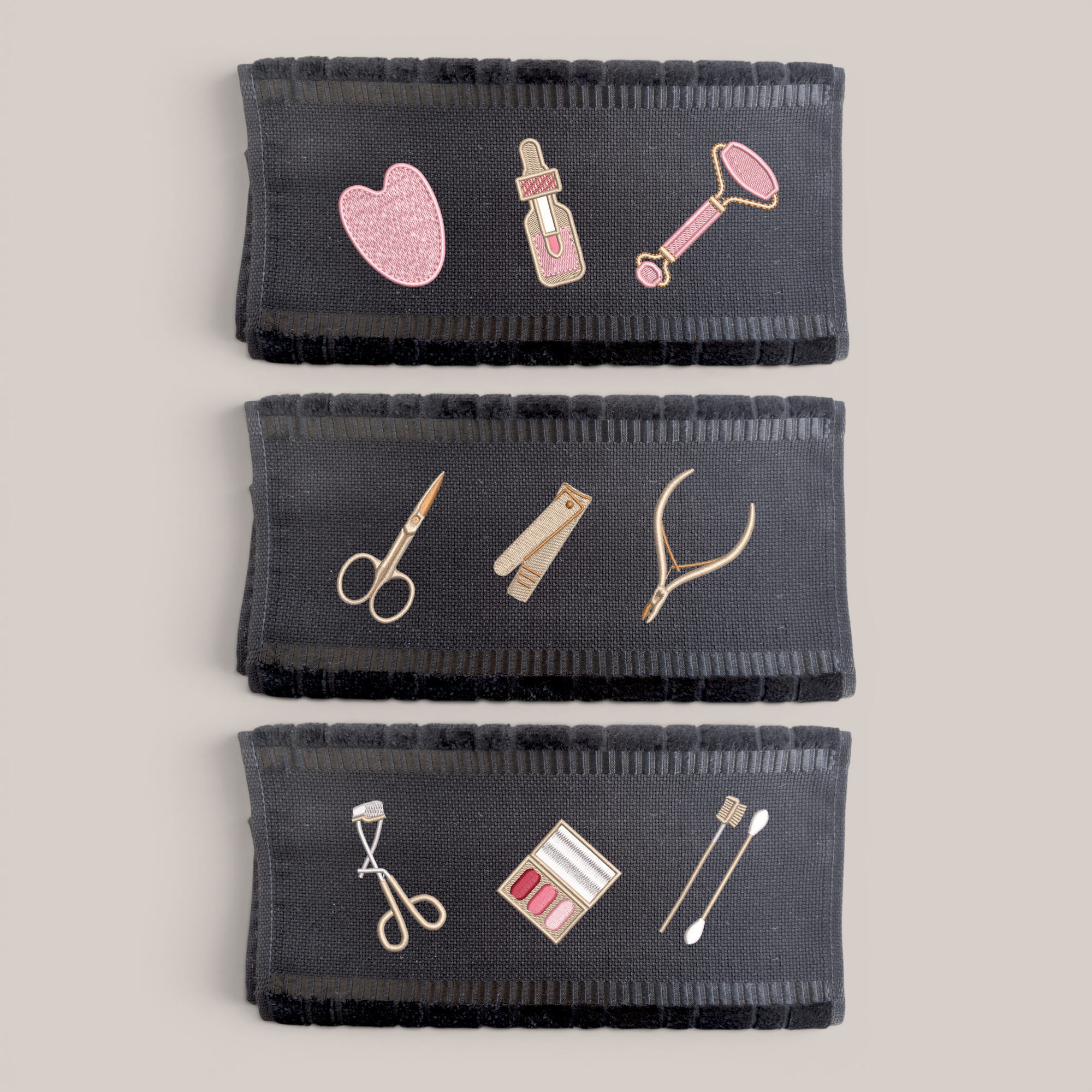 Kit Toalha Bordada Selfcare