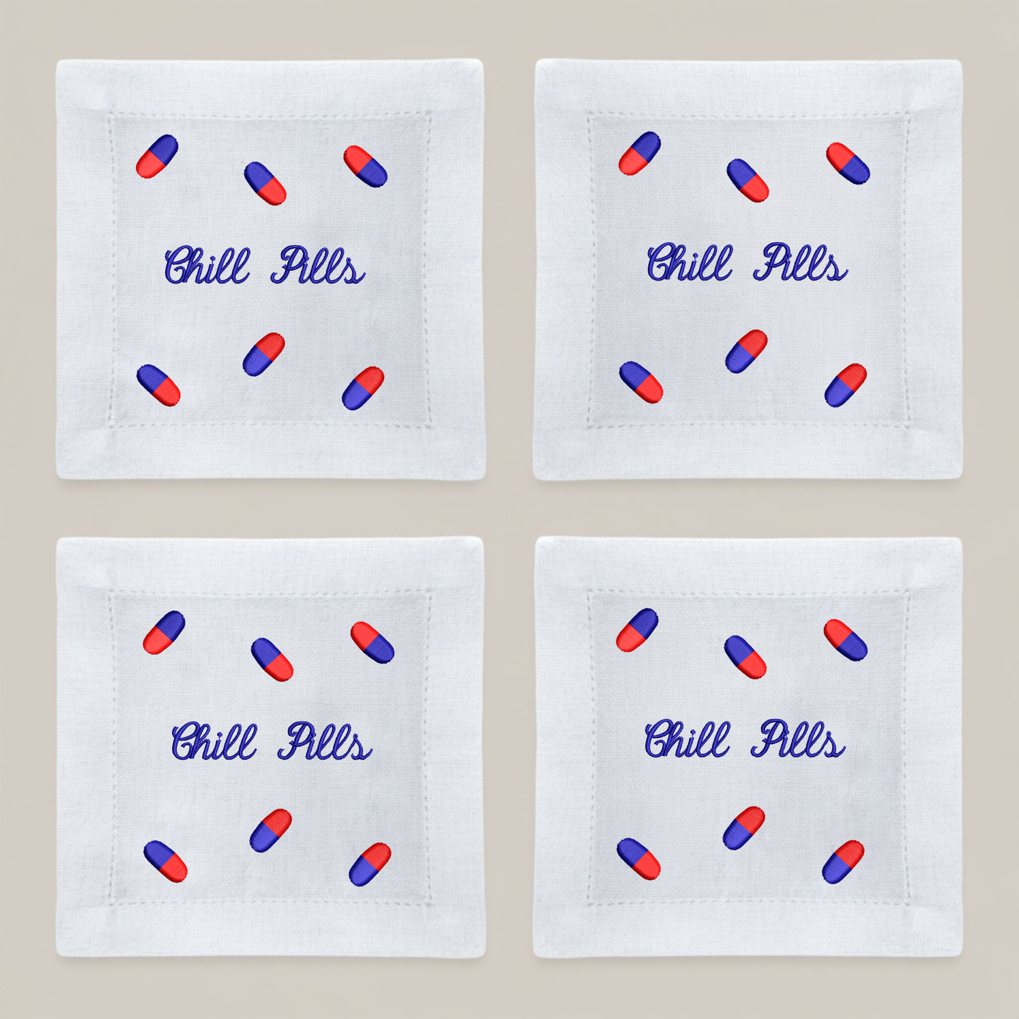 Guardanapo Coquetel Chill Pills
